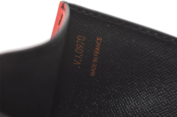 Authentic Louis Vuitton Epi Arts Deco PM Clutch Hand Bag Red M52647 LV 3942J