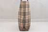 Authentic BURBERRY Vintage Nova Check Canvas Leather Hand Tote Bag Beige 3942K