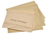Authentic Louis Vuitton Dust Bag 10 Set Cotton Beige 17.7x13.8x0.4 LV 3943J