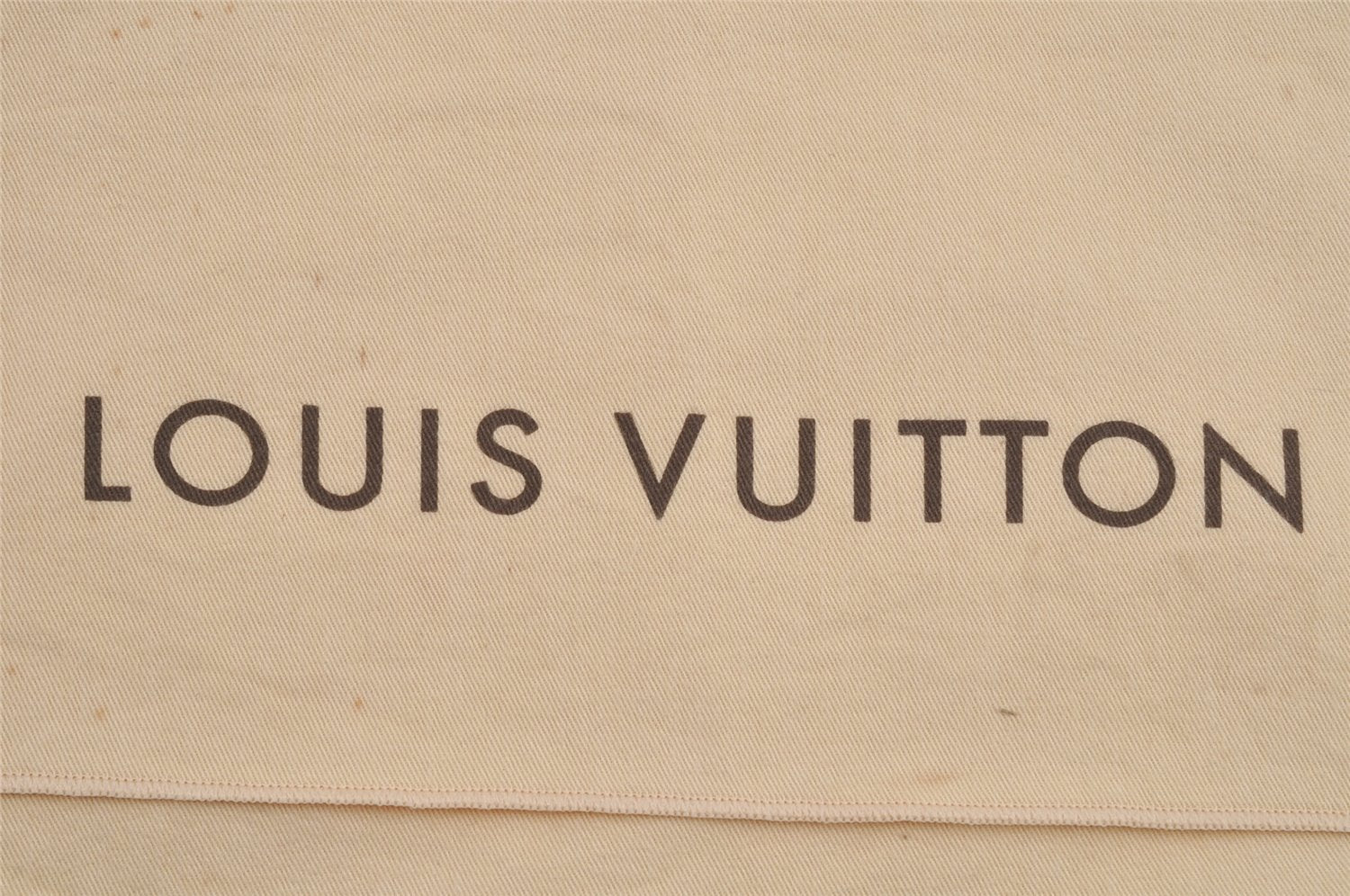 Authentic Louis Vuitton Dust Bag 10 Set Cotton Beige 17.7x13.8x0.4 LV 3943J
