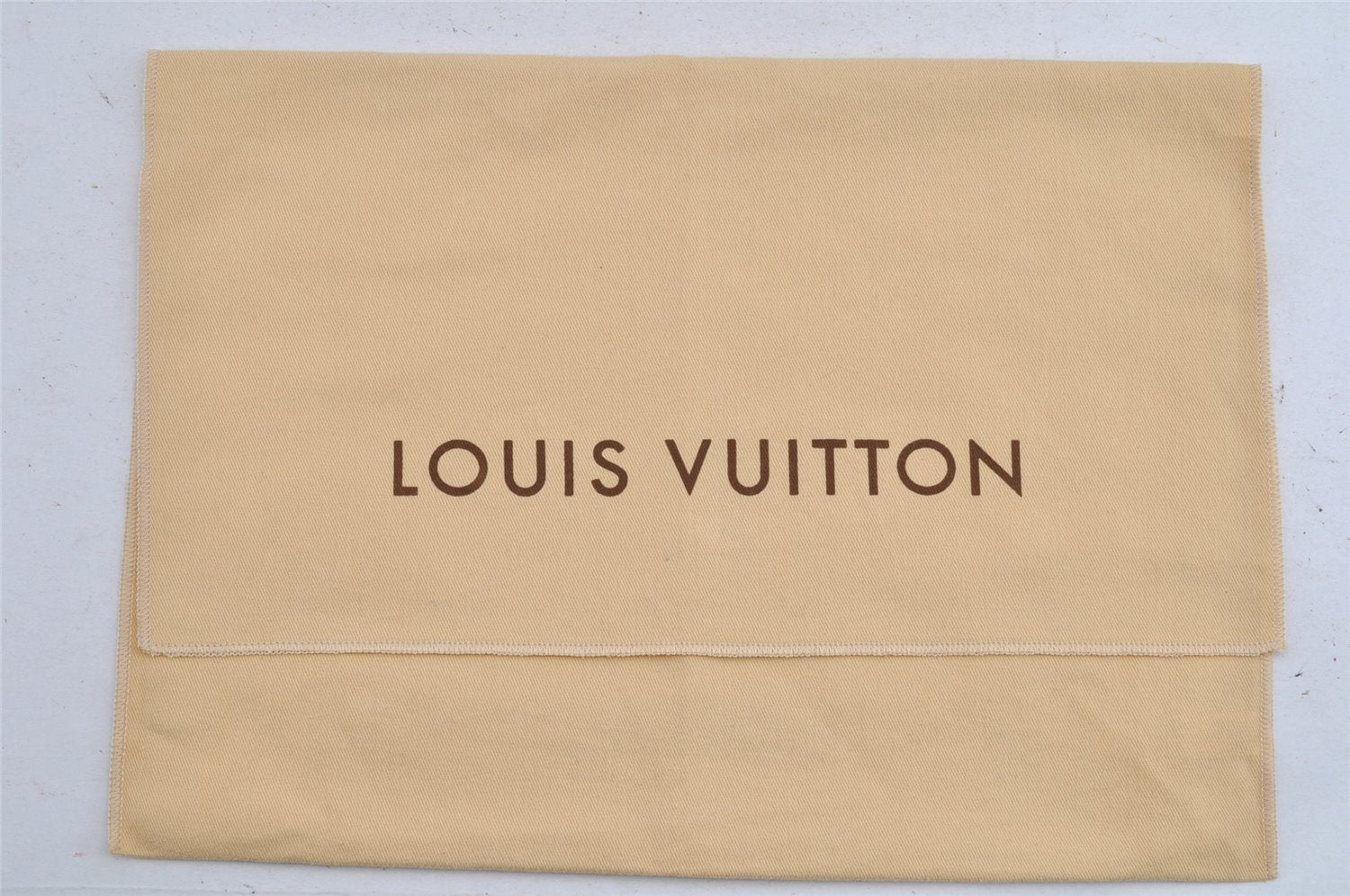 Authentic Louis Vuitton Dust Bag 10 Set Cotton Beige 17.7x13.8x0.4 LV 3943J