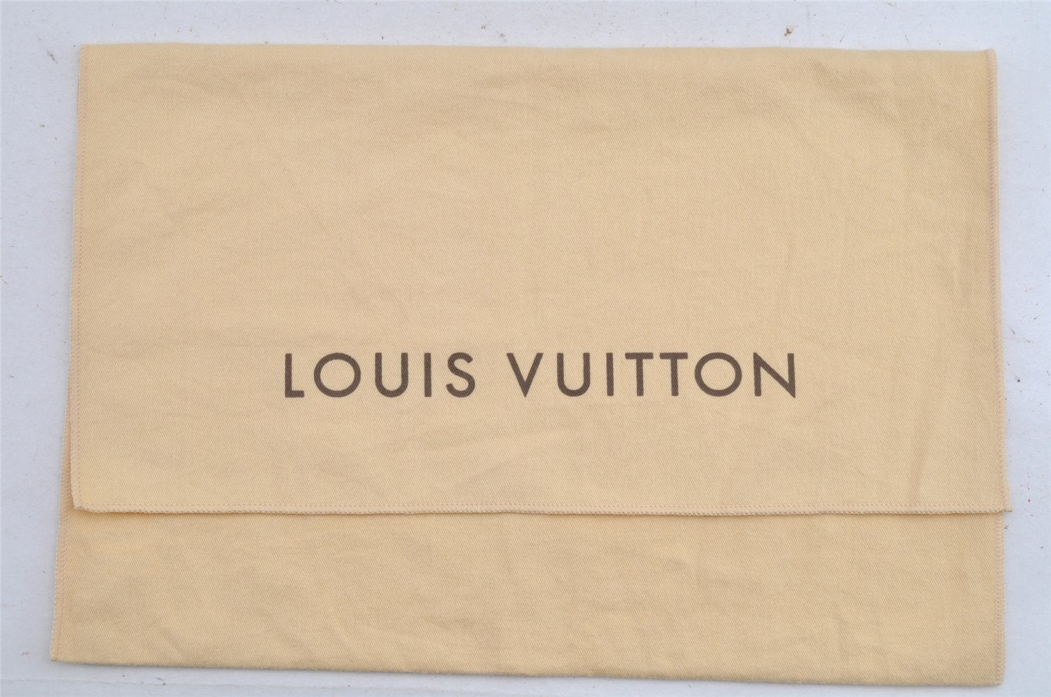 Authentic Louis Vuitton Dust Bag 10 Set Cotton Beige 17.7x13.8x0.4 LV 3943J