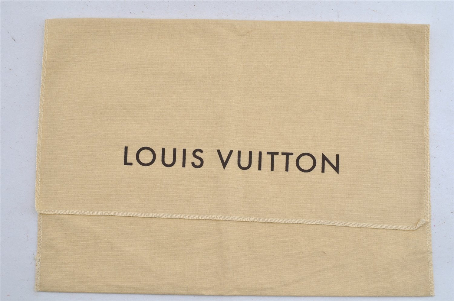 Authentic Louis Vuitton Dust Bag 10 Set Cotton Beige 17.7x13.8x0.4 LV 3943J
