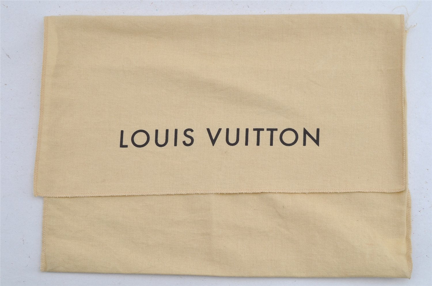 Authentic Louis Vuitton Dust Bag 10 Set Cotton Beige 17.7x13.8x0.4 LV 3943J