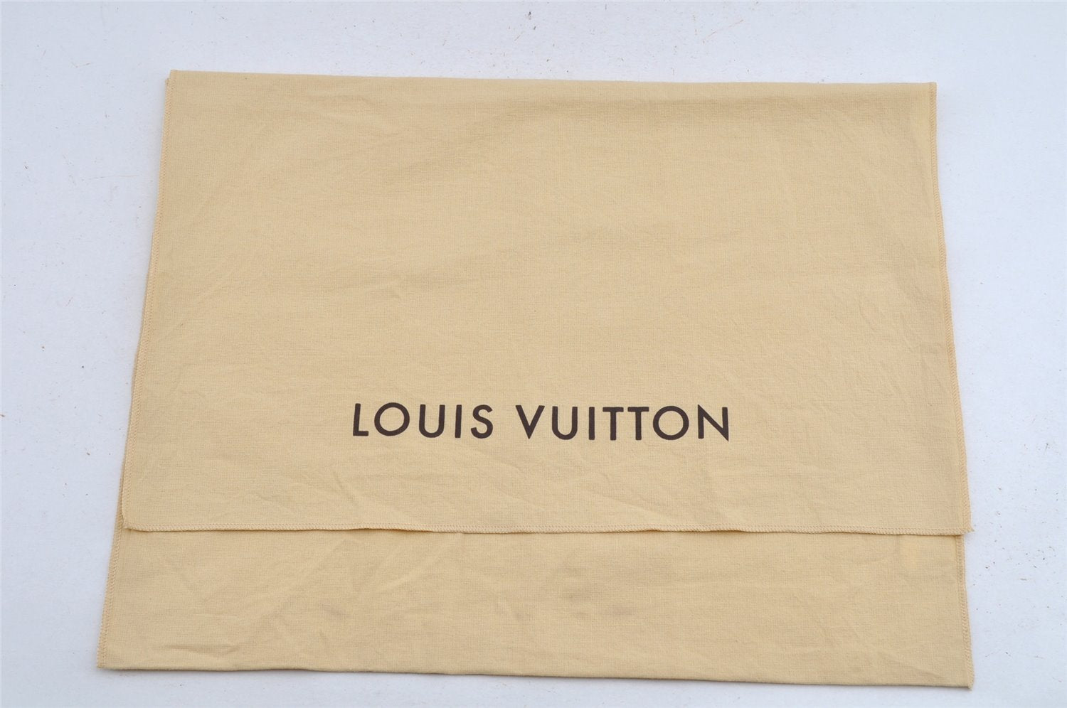 Authentic Louis Vuitton Dust Bag 10 Set Cotton Beige 17.7x13.8x0.4 LV 3943J