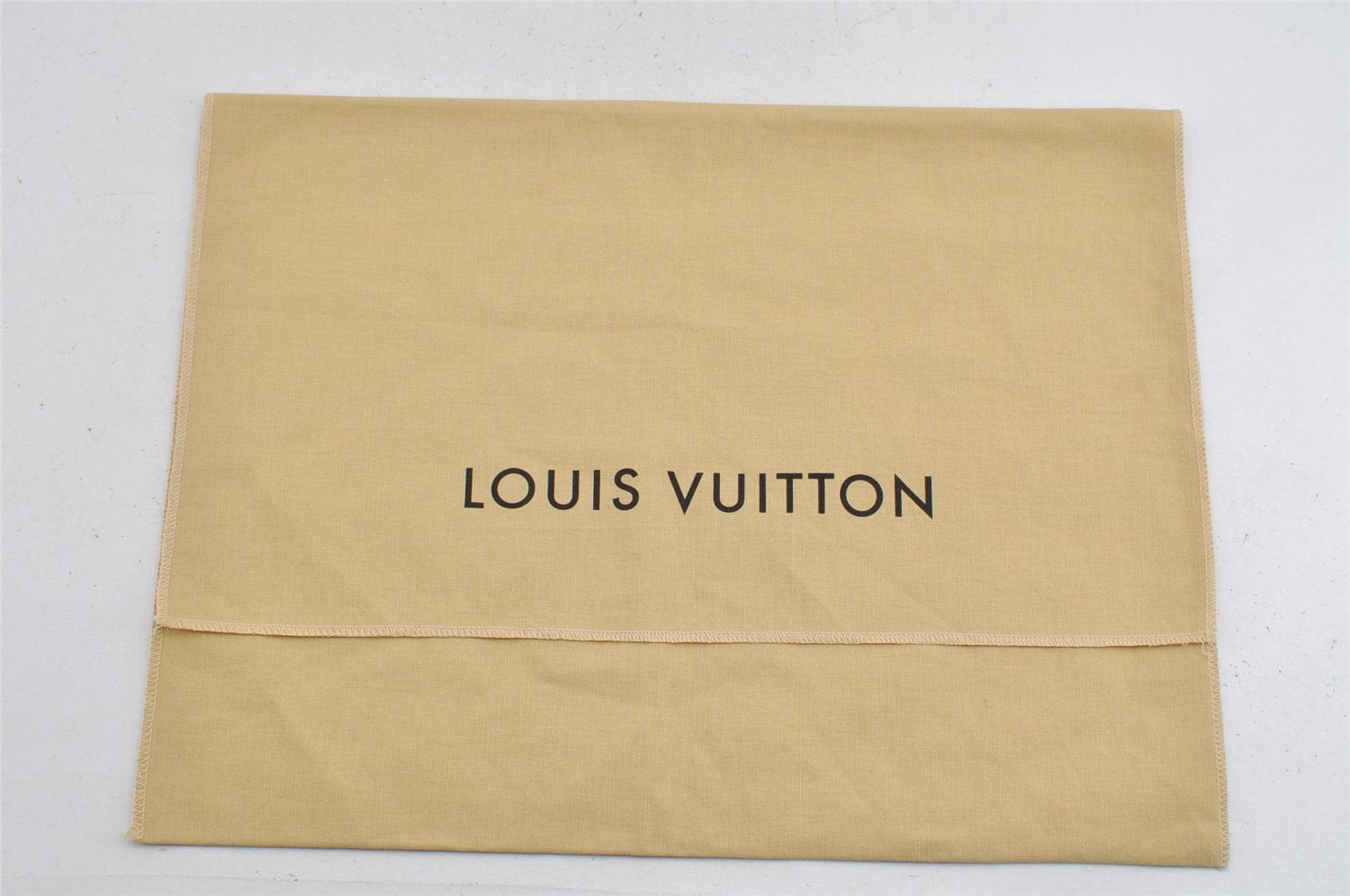 Authentic Louis Vuitton Dust Bag 10 Set Cotton Beige 17.7x13.8x0.4 LV 3943J
