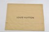 Authentic Louis Vuitton Dust Bag 10 Set Cotton Beige 17.7x13.8x0.4 LV 3943J
