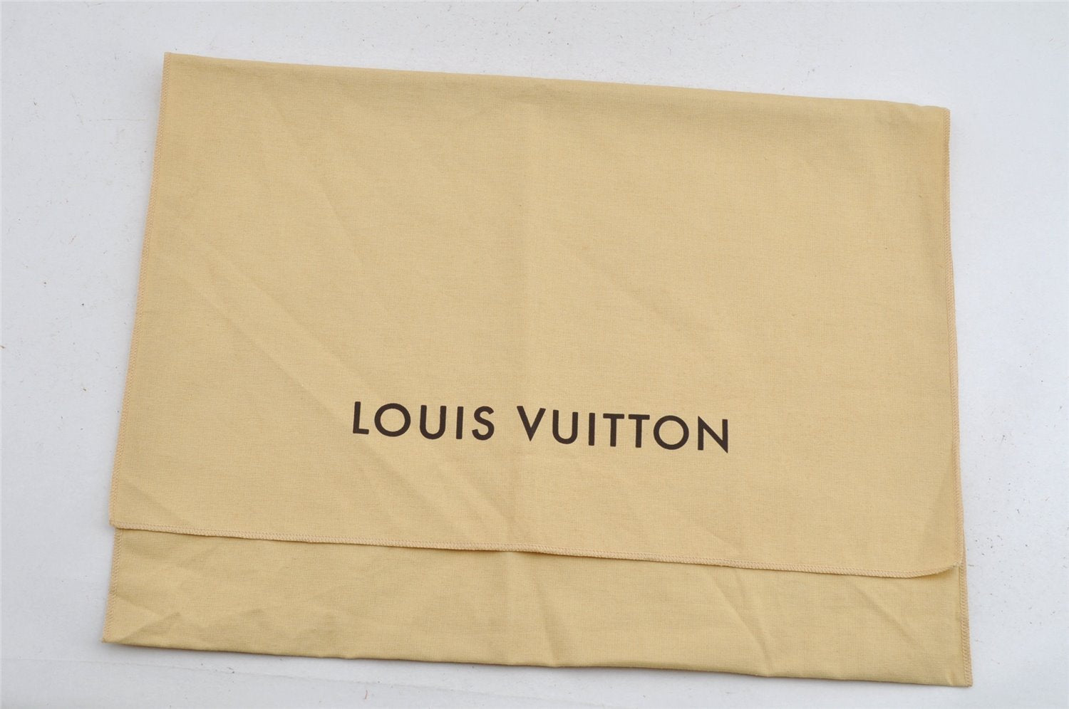 Authentic Louis Vuitton Dust Bag 10 Set Cotton Beige 17.7x13.8x0.4 LV 3943J