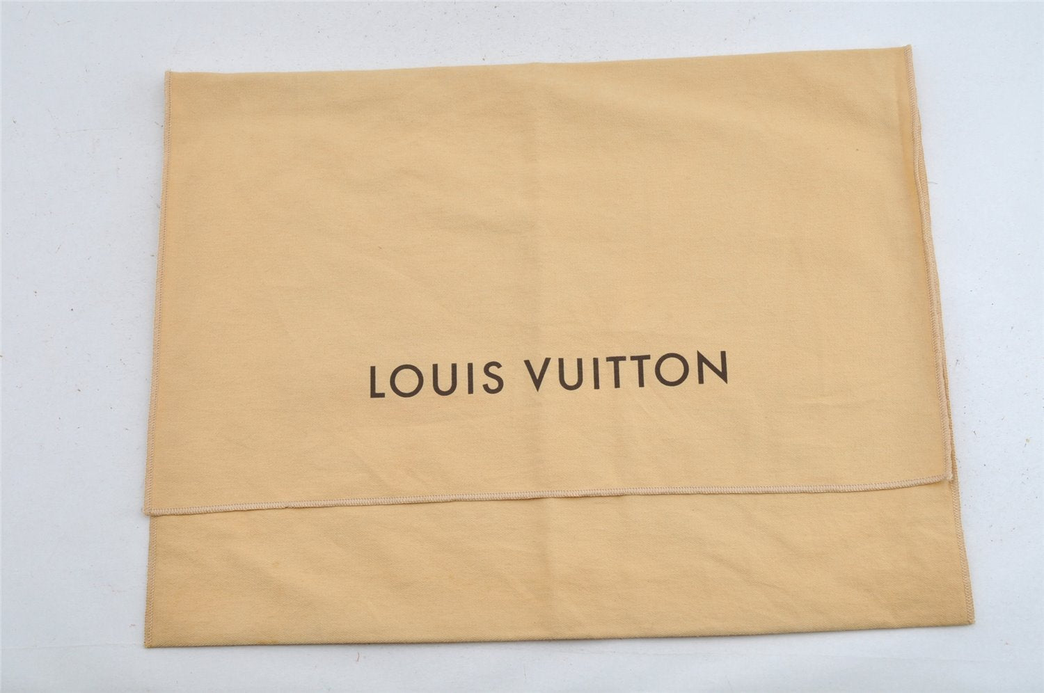 Authentic Louis Vuitton Dust Bag 10 Set Cotton Beige 17.7x13.8x0.4 LV 3944J