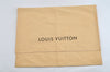 Authentic Louis Vuitton Dust Bag 10 Set Cotton Beige 17.7x13.8x0.4 LV 3944J