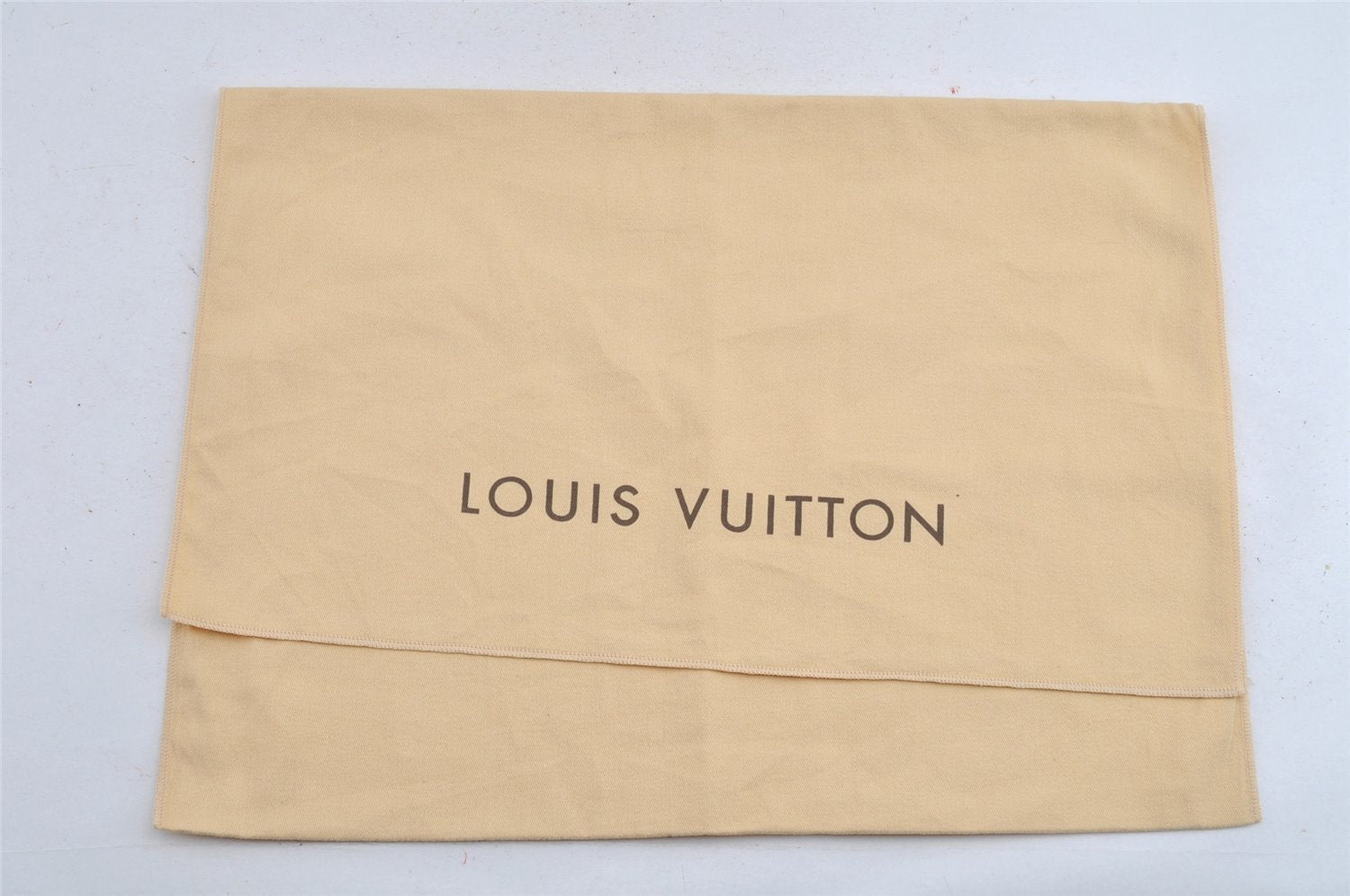 Authentic Louis Vuitton Dust Bag 10 Set Cotton Beige 17.7x13.8x0.4 LV 3944J