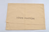 Authentic Louis Vuitton Dust Bag 10 Set Cotton Beige 17.7x13.8x0.4 LV 3944J