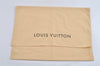 Authentic Louis Vuitton Dust Bag 10 Set Cotton Beige 17.7x13.8x0.4 LV 3944J