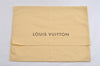 Authentic Louis Vuitton Dust Bag 10 Set Cotton Beige 17.7x13.8x0.4 LV 3944J