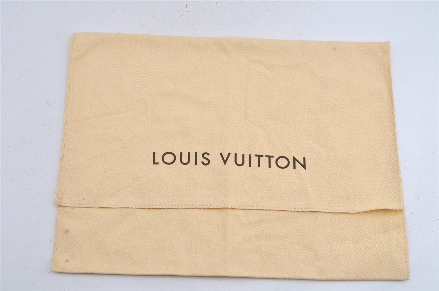 Authentic Louis Vuitton Dust Bag 10 Set Cotton Beige 17.7x13.8x0.4 LV 3944J