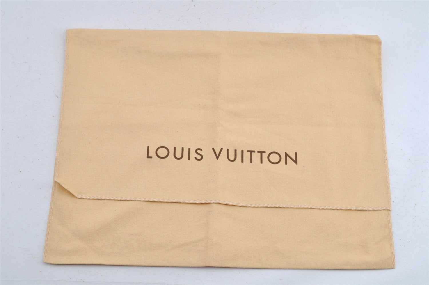 Authentic Louis Vuitton Dust Bag 10 Set Cotton Beige 17.7x13.8x0.4 LV 3944J