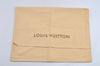 Authentic Louis Vuitton Dust Bag 10 Set Cotton Beige 17.7x13.8x0.4 LV 3944J
