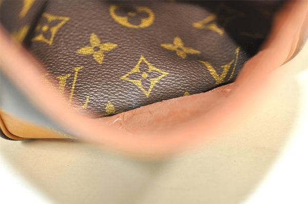 Authentic Louis Vuitton Monogram Danube Shoulder Cross Body Bag M45266 LV 3945I
