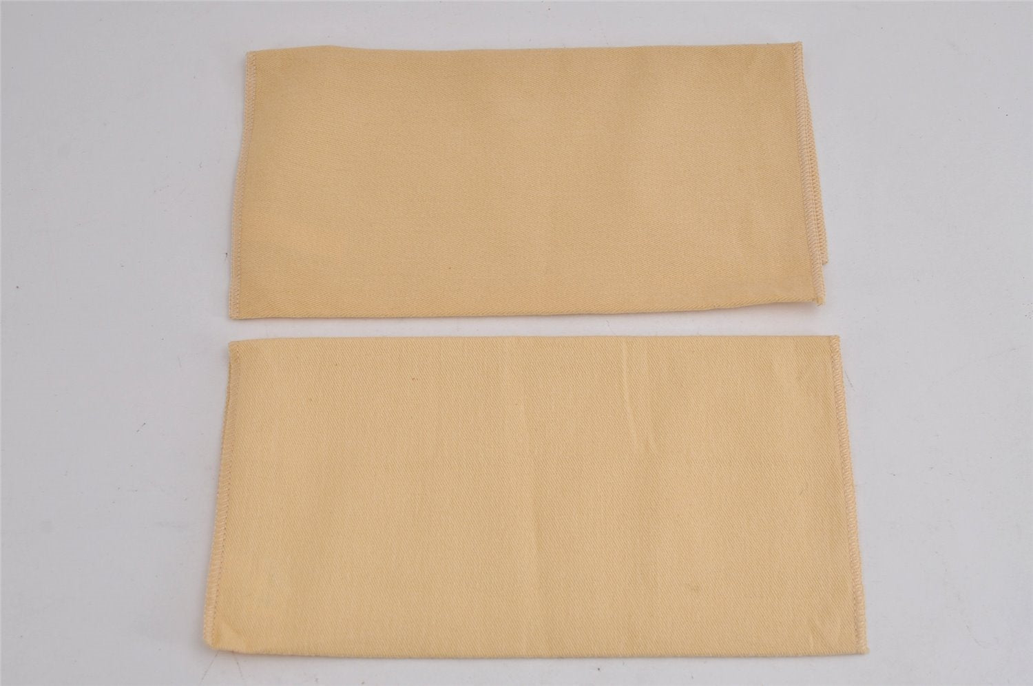 Authentic Louis Vuitton Dust Bag 20 Set Cotton Beige 9.1x4.7x0.2 LV 3945J