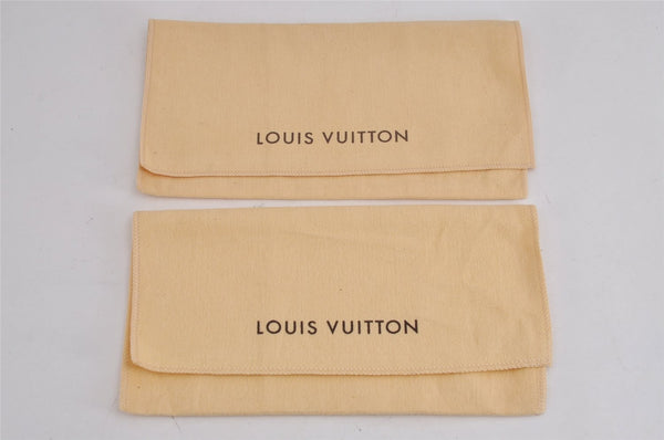 Authentic Louis Vuitton Dust Bag 20 Set Cotton Beige 9.1x4.7x0.2 LV 3945J