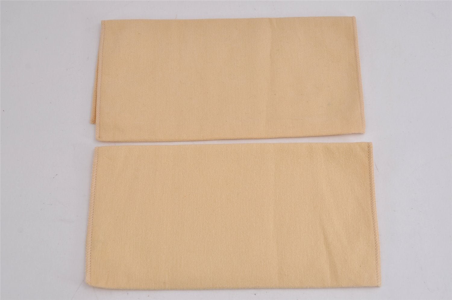 Authentic Louis Vuitton Dust Bag 20 Set Cotton Beige 9.1x4.7x0.2 LV 3945J