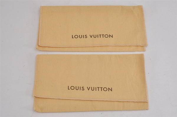 Authentic Louis Vuitton Dust Bag 20 Set Cotton Beige 9.1x4.7x0.2 LV 3945J