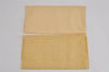 Authentic Louis Vuitton Dust Bag 20 Set Cotton Beige 9.1x4.7x0.2 LV 3945J