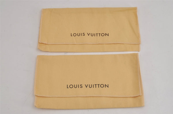 Authentic Louis Vuitton Dust Bag 20 Set Cotton Beige 9.1x4.7x0.2 LV 3945J