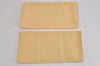 Authentic Louis Vuitton Dust Bag 20 Set Cotton Beige 9.1x4.7x0.2 LV 3945J