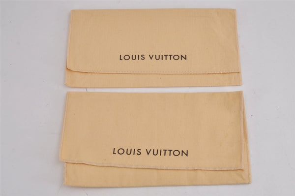 Authentic Louis Vuitton Dust Bag 20 Set Cotton Beige 9.1x4.7x0.2 LV 3945J