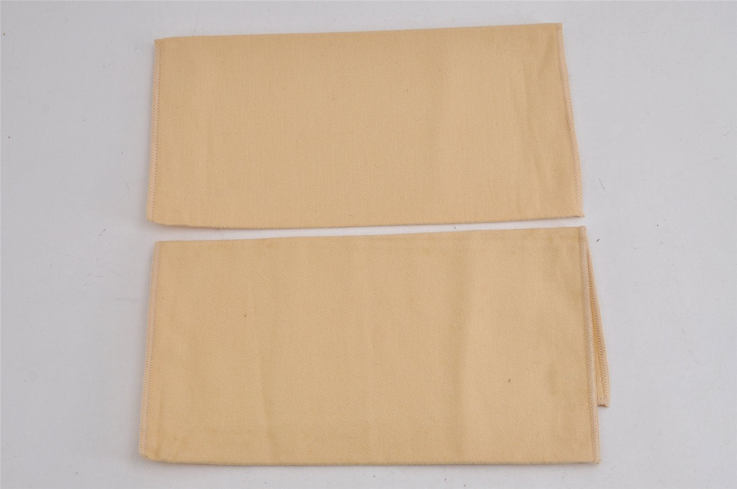 Authentic Louis Vuitton Dust Bag 20 Set Cotton Beige 9.1x4.7x0.2 LV 3945J