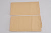 Authentic Louis Vuitton Dust Bag 20 Set Cotton Beige 9.1x4.7x0.2 LV 3945J
