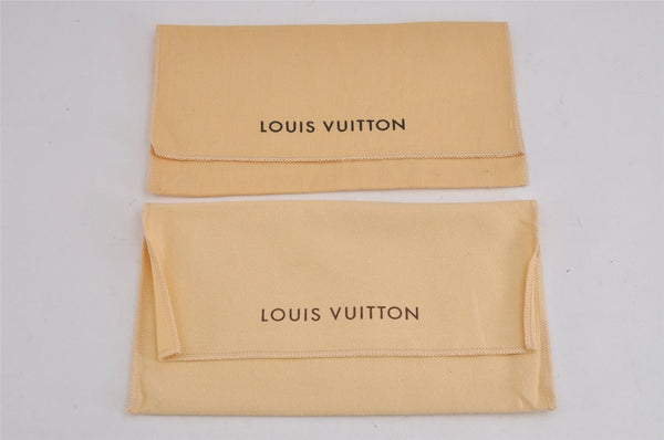 Authentic Louis Vuitton Dust Bag 20 Set Cotton Beige 9.1x4.7x0.2 LV 3945J
