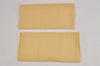 Authentic Louis Vuitton Dust Bag 20 Set Cotton Beige 9.1x4.7x0.2 LV 3945J