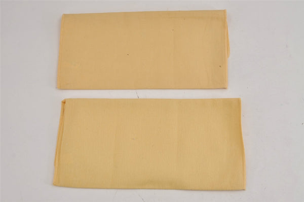 Authentic Louis Vuitton Dust Bag 20 Set Cotton Beige 9.1x4.7x0.2 LV 3945J