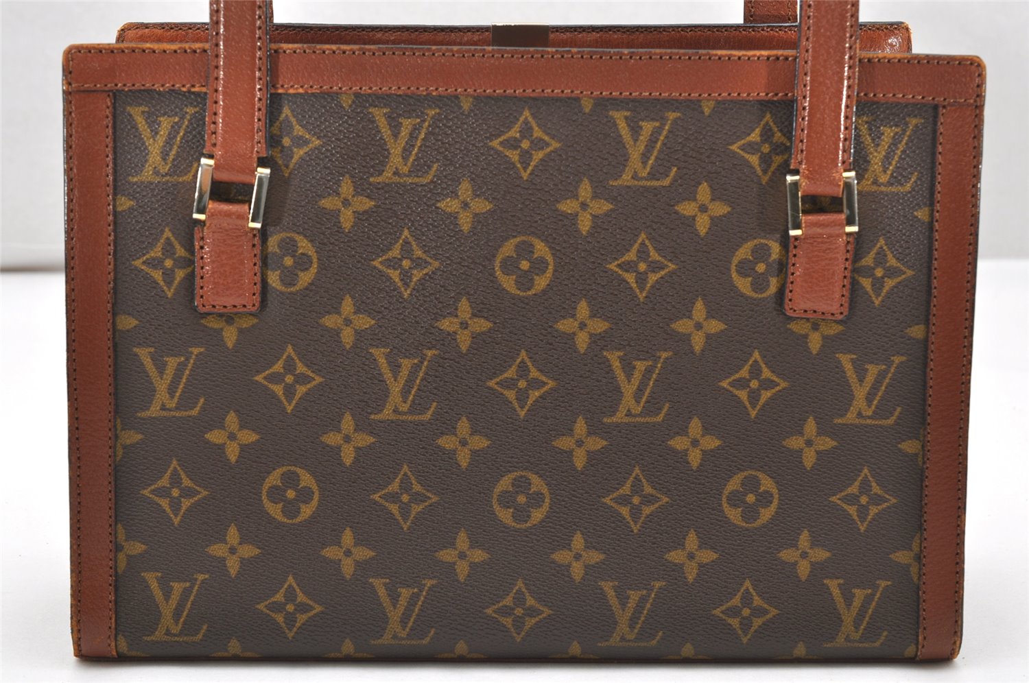 Authentic Louis Vuitton Monogram Sac Vavolet Hand Bag Old Model LV 3945K