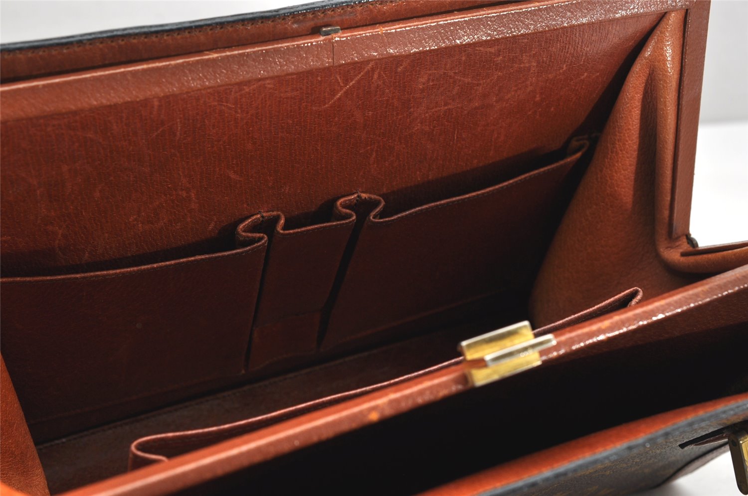 Authentic Louis Vuitton Monogram Sac Vavolet Hand Bag Old Model LV 3945K