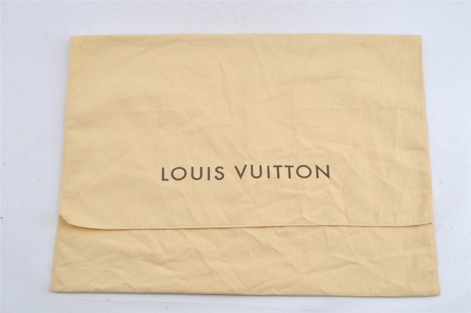 Authentic Louis Vuitton Dust Bag 10 Set Cotton Beige 22x31.5x10.6 LV 3946J