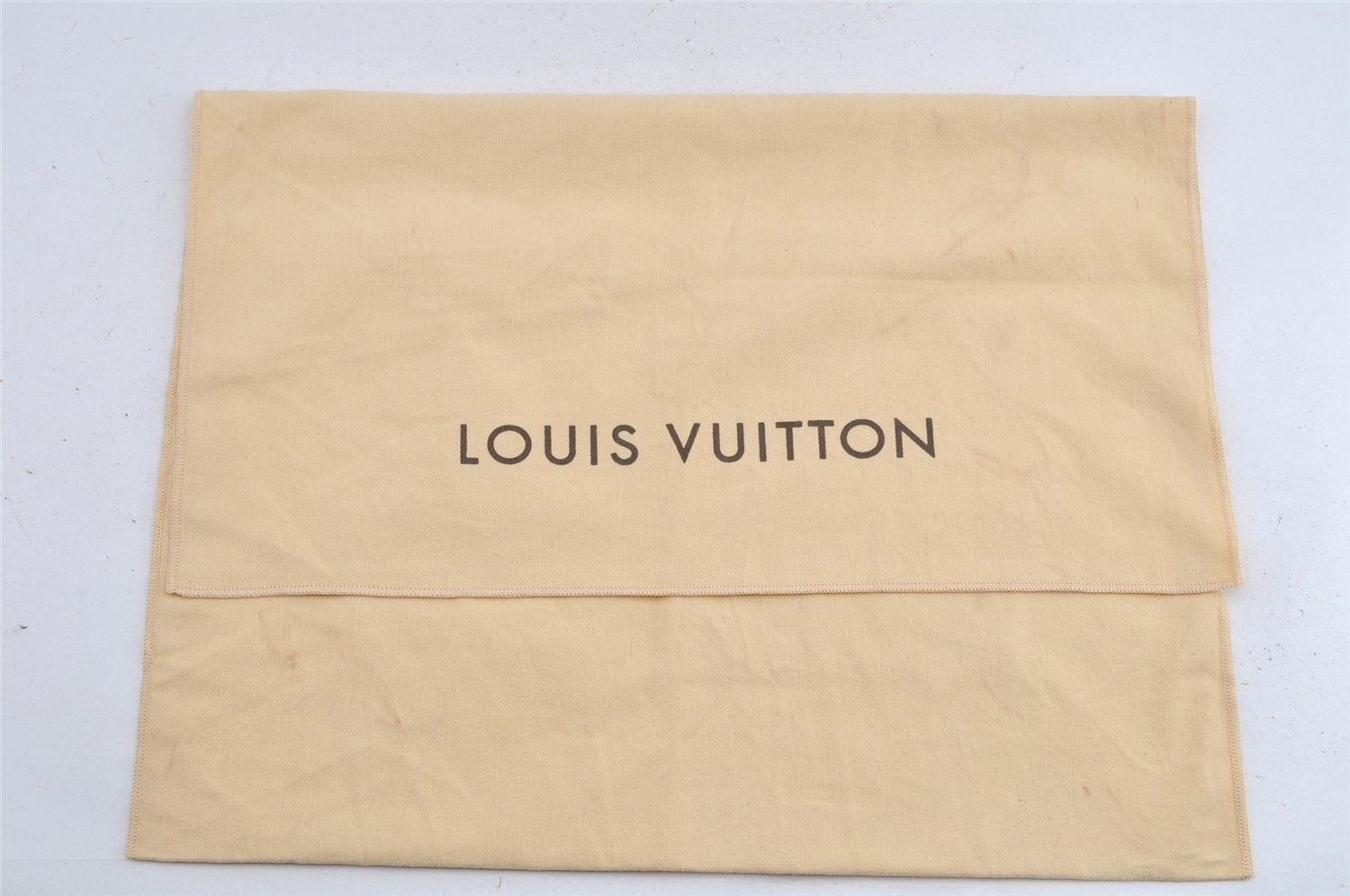 Authentic Louis Vuitton Dust Bag 10 Set Cotton Beige 22x31.5x10.6 LV 3946J