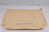 Authentic Louis Vuitton Dust Bag 10 Set Cotton Beige 23.6x18.9x6.3 LV 3947J