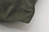 Authentic PRADA Vintage Nylon Tessuto Leather Shoulder Tote Bag Green 3948J