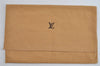 Authentic Louis Vuitton Dust Bag 10 Set Cotton Beige 14.6x10.6x0.4 LV 3949J