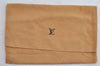 Authentic Louis Vuitton Dust Bag 10 Set Cotton Beige 14.6x10.6x0.4 LV 3949J