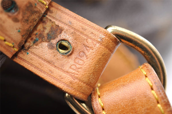 Authentic Louis Vuitton Monogram Petit Noe M42226 Shoulder Drawstring Bag 3950I