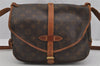 Authentic Louis Vuitton Monogram Saumur 30 Shoulder Cross Bag M42256 LV 3950J