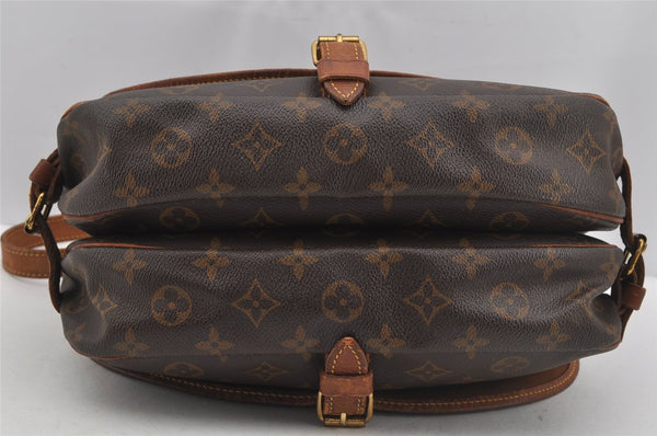 Authentic Louis Vuitton Monogram Saumur 30 Shoulder Cross Bag M42256 LV 3950J