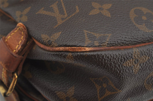 Authentic Louis Vuitton Monogram Saumur 30 Shoulder Cross Bag M42256 LV 3950J