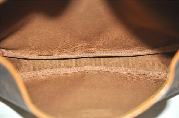 Authentic Louis Vuitton Monogram Saumur 30 Shoulder Cross Bag M42256 LV 3950J