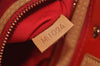 Authentic Louis Vuitton Vernis Reade PM Hand Bag Red M91088 LV 3951I