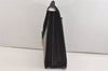 Auth Louis Vuitton Epi Serviette Ambassadeur Black Briefcase M54412 LV 3951J